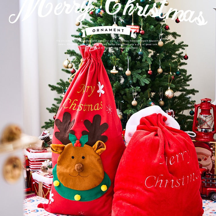 Santa Claus's Large Gift Bags Christmas Eve