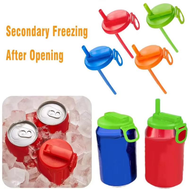 Reusable Soda Can Lid Straw Lid Can Stopper For Drinks