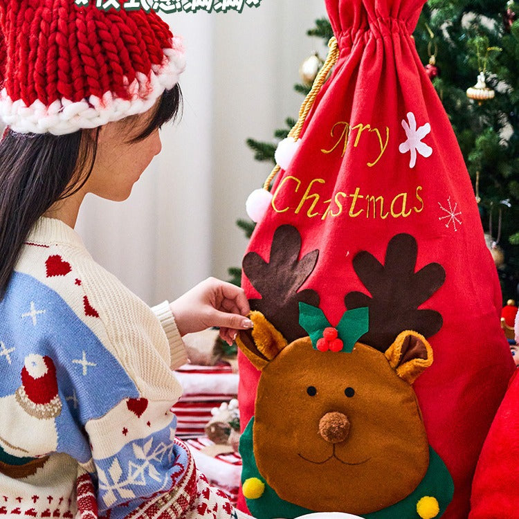 Santa Claus's Large Gift Bags Christmas Eve