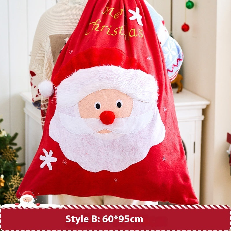 Santa Claus's Large Gift Bags Christmas Eve